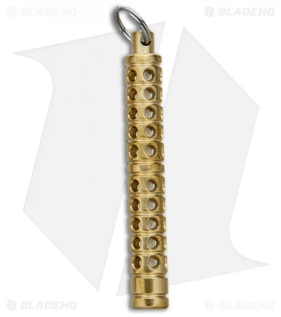 Spalinger Gear Brass Round XL Grooved Tritium Lantern (Satin) - Image 3