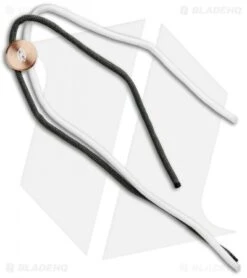 James Brand The Ulu Lanyard W/ Rose Gold Stainless Steel Bead