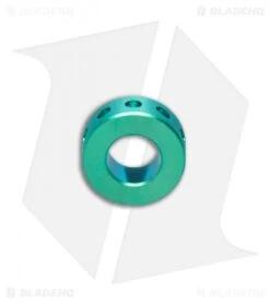 TiSurvival Modular Titanium Lanyard Bead W/ Cavities - Green