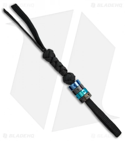 TiSurvival Modular Titanium Lanyard Bead W/ Cavities - Sandblast Random - Image 3