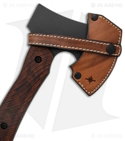 Toor Knives Camp Axe Walnut (12" Black) - Image 3