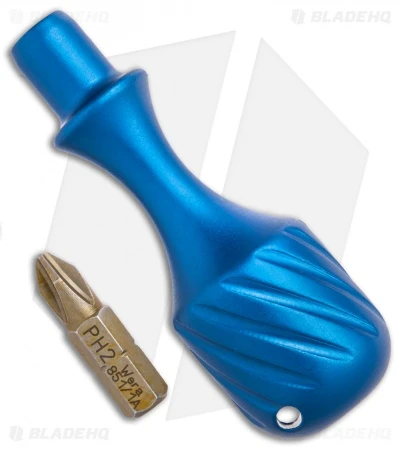 Turner CNC Sabot Screwdriver/Self Defense Tool - Exclusive Blade HQ Blue - Image 2