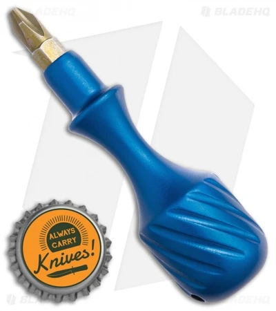 Turner CNC Sabot Screwdriver/Self Defense Tool - Exclusive Blade HQ Blue - Image 3