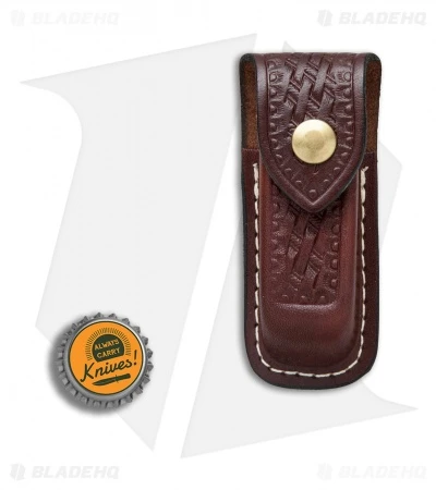 Victorinox Zermatt Large Brown Leather Belt Sheath 33206 - Image 2