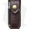 Victorinox Zermatt Large Brown Leather Belt Sheath W/ Sharpening Steel 33208