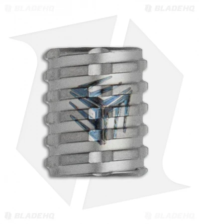 WE Knife Co. Bead Blast Gray Titanium Lanyard Bead