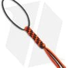 WE Knife Co. Tied Paracord Lanyard (Orange/Black) A-03C