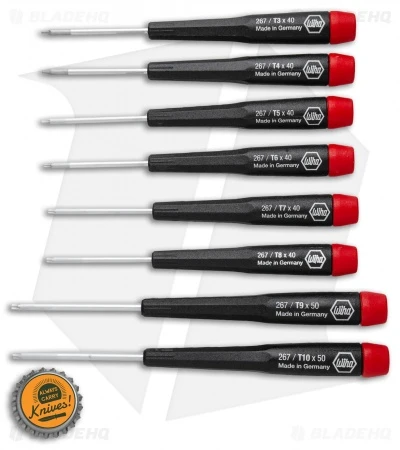 Wiha Tools 8 Piece Precision Torx Screwdriver Set - 26799 - Image 4