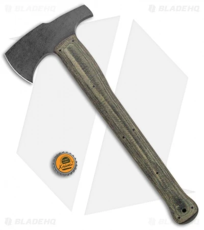 Winkler Knives Combat Axe/Hammer Black Canvas Laminate (13.75") Caswell - Image 3