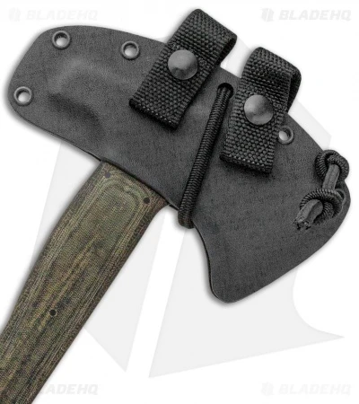 Winkler Knives Combat Axe/Hammer Black Canvas Laminate (13.75") Caswell - Image 2