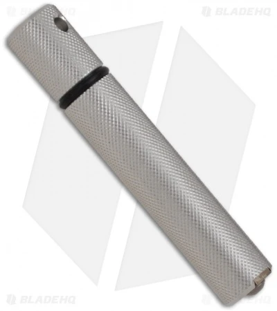 Aurora Magnesium Fire Starter By Solo Scientific (Silver / 440C Blade) - Image 2