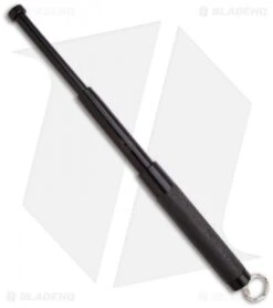 Pocket Baton Mini Expandable 12" Self Defense Baton (Black)