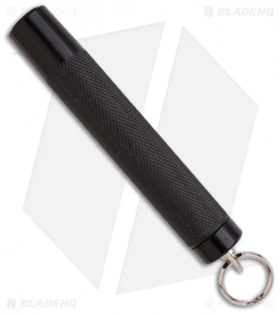 Pocket Baton Mini Expandable 12" Self Defense Baton (Black) - Image 2