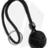 Monkeyz Paw Black Paracord Lanyard (Small 3/4" Ball)