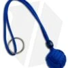 Monkeyz Paw Blue Paracord Lanyard (Small 3/4" Ball)