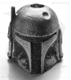 Magallona Bob The Bounty Hunter Skull Lanyard Bead (Pewter)