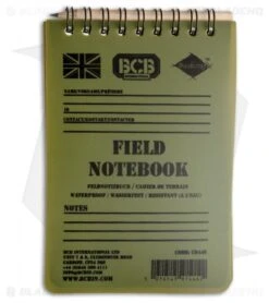Bushcraft Waterproof Field Notebook CD446