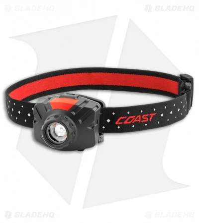 Coast FL60 Wide Angle Headlamp LED Flashlight (400 Lumens)