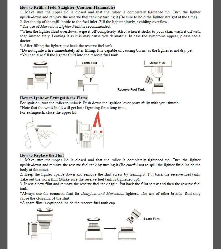 Douglass Field-S Lighter Waterproof Japan (Chrome) - Image 4