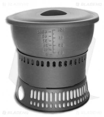 Esbit Hard Anodized Aluminum Alcohol Fuel Cookset (80 Oz.) - Image 2