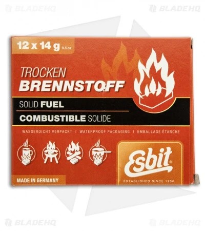 Esbit Large Pocket Stove W/ 12 X 14g Solid Fuel Tablets - Image 3