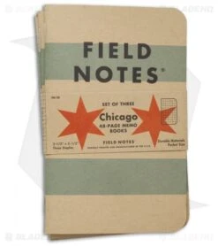 Field Notes Memo Graph 3-Pack Chicago Edition (Brown) FN-28