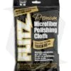 Flitz Premium Microfiber Grey Polishing Cloth Towel (Thick 'n Thirsty)