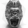 Magallona Gorilla Skull Lanyard Bead (Pewter)