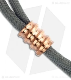 Gray Precision Cu Twist Bead Lanyard Pull (Copper)