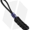 Darrel Ralph DDR Purple Titanium Bead W/ Black Paracord Lanyard Fob