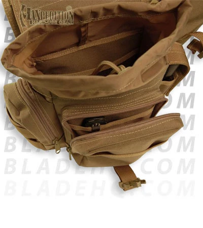Maxpedition Fatboy Versipack Khaki Shoulder Sling Pack Bag 0403K - Image 3