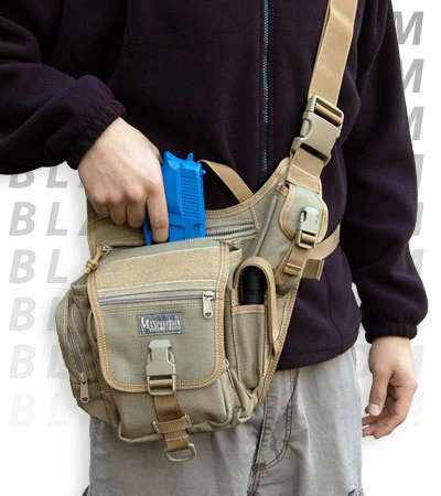Maxpedition Fatboy Versipack Khaki Shoulder Sling Pack Bag 0403K - Image 4