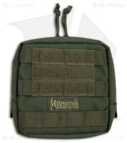 Maxpedition 6" X 6" Padded Foliage Green Pouch 0249F