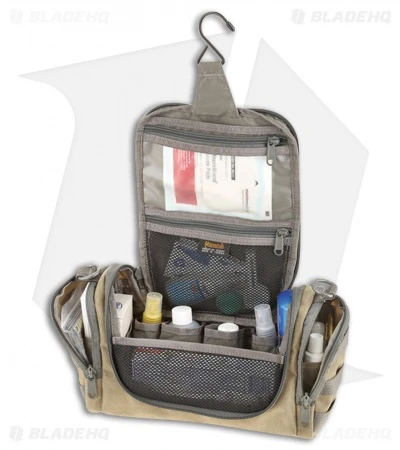 Maxpedition Aftermath Compact Toiletries Bag Khaki/Foliage Travel Case 1817KF - Image 3