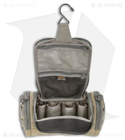 Maxpedition Aftermath Compact Toiletries Bag Khaki/Foliage Travel Case 1817KF - Image 2