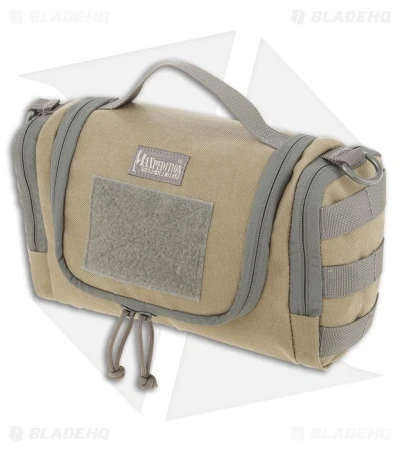 Maxpedition Aftermath Compact Toiletries Bag Khaki/Foliage Travel Case 1817KF