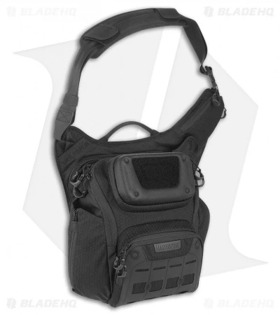 Maxpedition AGR WOLFSPUR Crossbody Black CCW Shoulder Utility Pack Bag WLFBLK