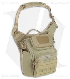 Maxpedition AGR WOLFSPUR Crossbody Tan CCW Shoulder Utility Pack Bag WLFTAN