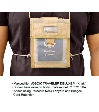 Maxpedition Traveler Deluxe Foliage Green Passport Holder Organizer 0803F - Image 2