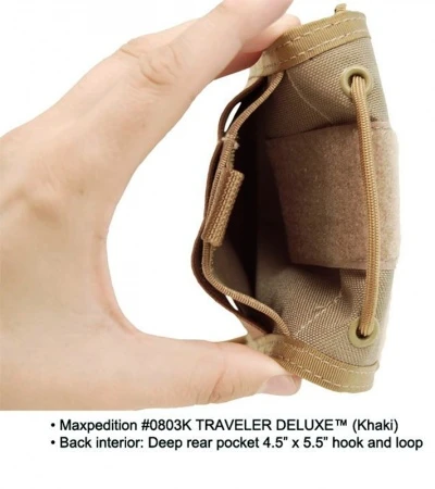 Maxpedition Traveler Deluxe Foliage Green Passport Holder Organizer 0803F - Image 3