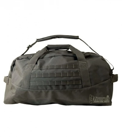 Maxpedition Black Imperial Load-Out Duffel Bag Medium 0651B - Image 2
