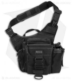 Maxpedition Jumbo S-Type Versipack Black Shoulder Sling Pack Bag 0413B