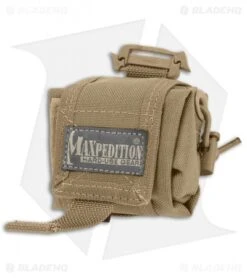 Maxpedition Mini Rollypoly Khaki Folding Dump Utility Bottle Pouch 0207K