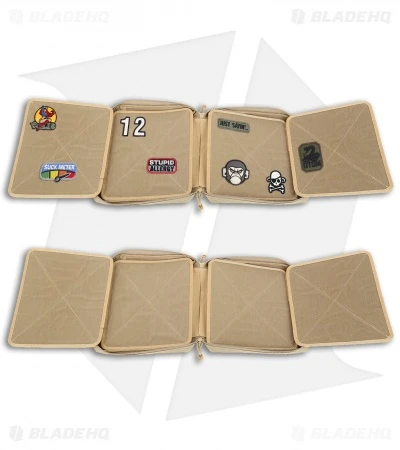 Maxpedition Morale Patch Book 10" X 12" Black PT1060B - Image 3