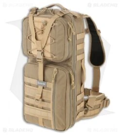 Maxpedition Pecos Gearslinger Large Shoulder Sling Pack CCW Bag Khaki PT1062K