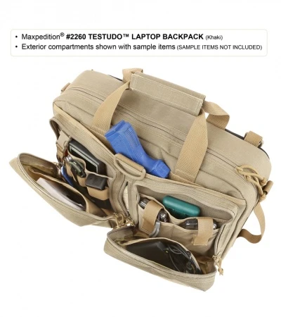 Maxpedition Testudo Laptop Case Black Bag 2260B (17") - Image 3
