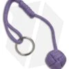 Monkeyz Fist Violet Paracord Lanyard Knot (Small 3/4" Ball)
