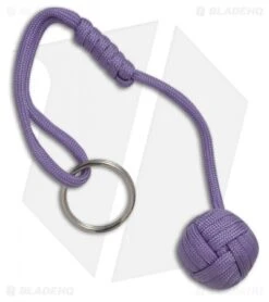 Monkeyz Fist Violet Paracord Lanyard Knot (Small 3/4" Ball)