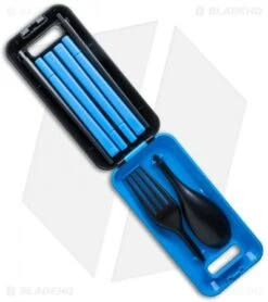 Nature Hike Four Piece Tableware Set W/ Blue Case Chop Sticks