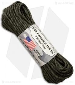 Atwood 550 Lb. Paracord 100 Ft. 7 Strand Core (Comanche)